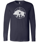 Boar Hunting Target Shirt for Men Gift for Wild Pig Hunter