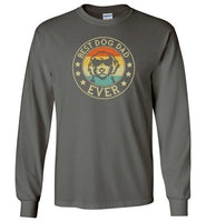 Best Dog Dad Ever Long Sleeve Shirt for Men