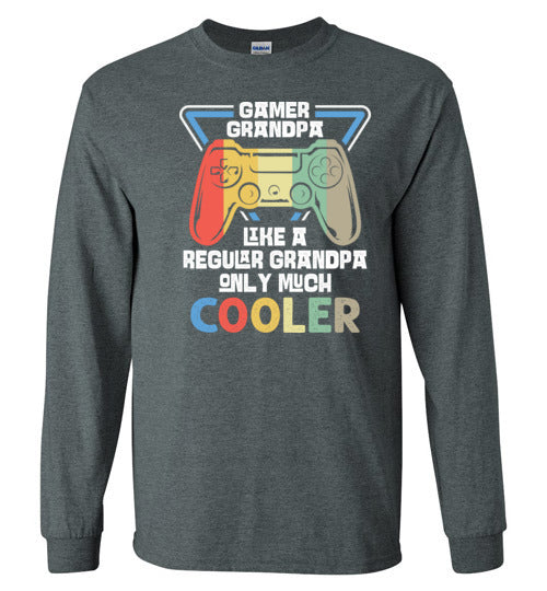 Gamer Grandpa Like a Regular Grandpa Only Much Cooler Shirt