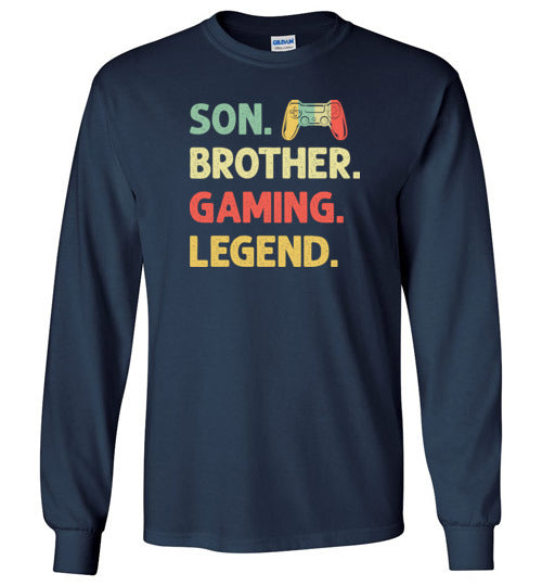 Son Brother Gaming Legend Long Sleeve Shirt