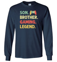 Son Brother Gaming Legend Long Sleeve Shirt