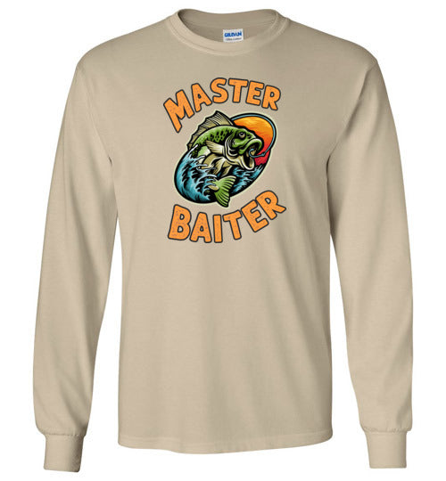Master Baiter Long Sleeve Fishing Shirt for Men