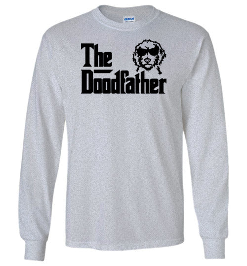 The Doodfather Funny Dood Doodle Dog Goldendoodle Labradoodle Lover Long Sleeve Shirt