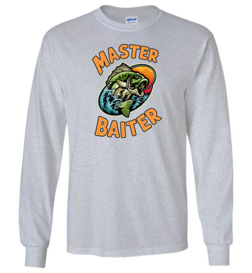 Master Baiter Long Sleeve Fishing Shirt for Men