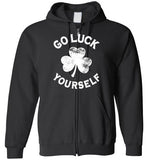 Go Luck Yourself Zip Hoodie