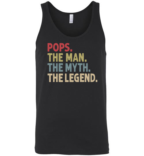 Pops The Man The Myth the Legend Tank Top
