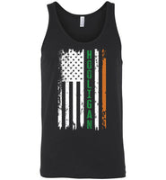 Hooligan Irish American Flag Tank Top for Men
