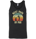 Best Papa By Par Tank Top