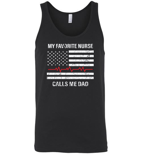 My Favorite Nurse Calls Me Dad Tank Top