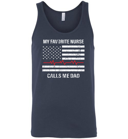 My Favorite Nurse Calls Me Dad Tank Top