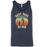 Best Papa By Par Tank Top