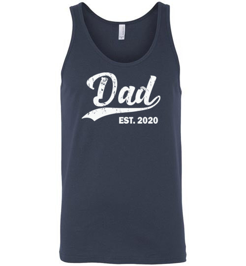 Dad Est 2020 Tank Top