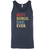 Best Bonus Dad Ever Tank Top for Men
