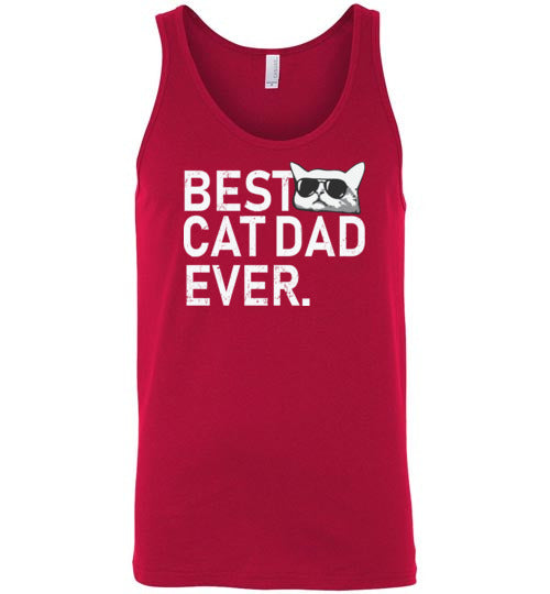 Best Cat Dad Ever Tank Top