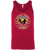 Paddle Tennis King Tank Top
