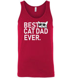 Best Cat Dad Ever Tank Top