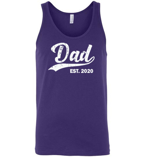 Dad Est 2020 Tank Top