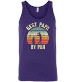 Best Papa By Par Tank Top