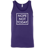 Nope Not Today Tank Top for Men