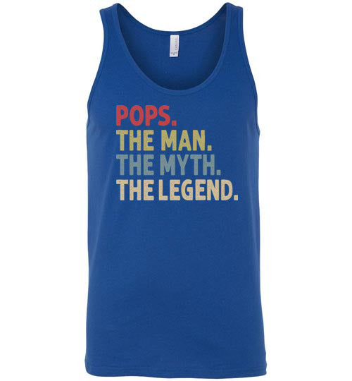 Pops The Man The Myth the Legend Tank Top