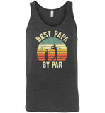 Best Papa By Par Tank Top