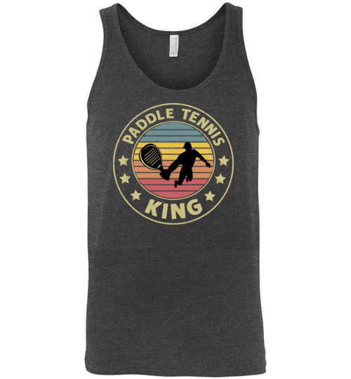 Paddle Tennis King Tank Top