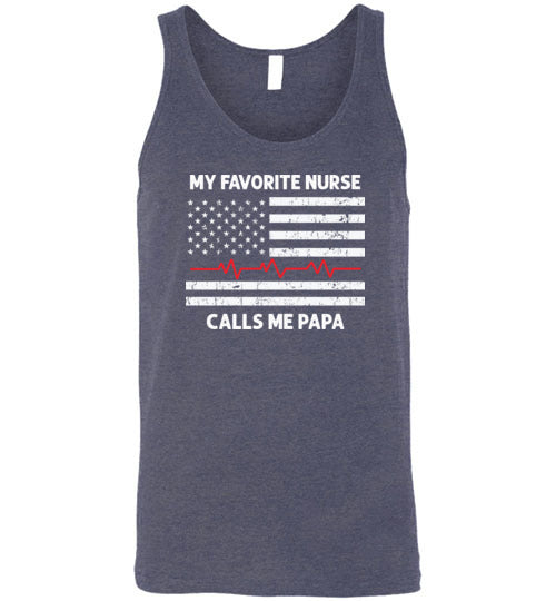 My Favorite Nurse Calls Me Papa Tank Top