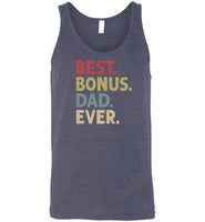 Best Bonus Dad Ever Tank Top for Men