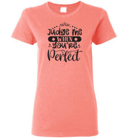 Judge Me When You're Perfect Crewneck T-Shirt