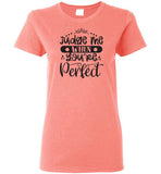 Judge Me When You're Perfect Crewneck T-Shirt