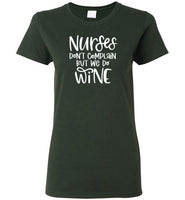 Nurses Don't Complain But We Do Wine Crewneck T-Shirt