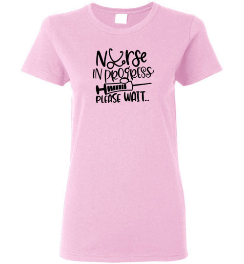 Nurse in Progress Please Wait T-Shirt