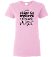 Judge Me When You're Perfect Crewneck T-Shirt