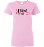 Nurse Est 2020 Shirt - Nursing School Student Graduation Shirt | Class Of 2020 Grad