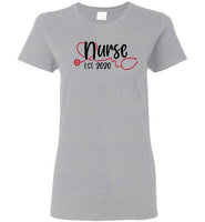 Nurse Est 2020 Shirt - Nursing School Student Graduation Shirt | Class Of 2020 Grad