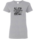 Nurse in Progress Please Wait T-Shirt
