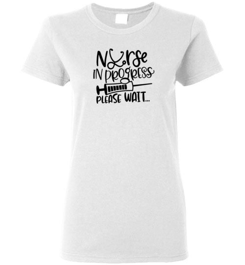 Nurse in Progress Please Wait T-Shirt