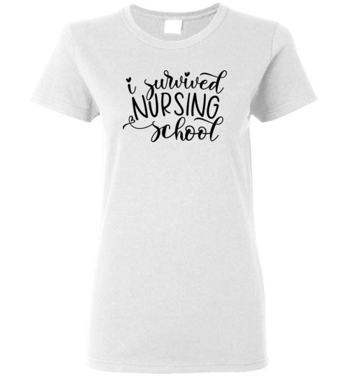 I Survived Nursing School T-Shirt