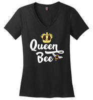 Queen Bee V-Neck T-Shirt for Women