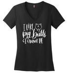 I Like Pig Butts and I Cannot Lie V-neck T-Shirt