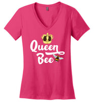 Queen Bee V-Neck T-Shirt for Women