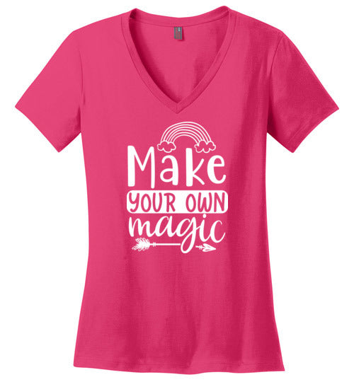 Make Your Own Magic V-Neck T-Shirt