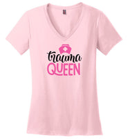 Trauma Queen V-Neck T-Shirt