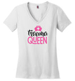 Trauma Queen V-Neck T-Shirt