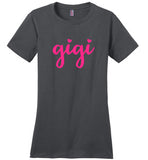 Gigi T-Shirt for Grandma Crewneck Shirt
