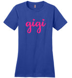 Gigi T-Shirt for Grandma Crewneck Shirt