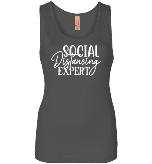 Social Distancing Expert Tank Top