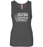 Social Distancing Expert Tank Top
