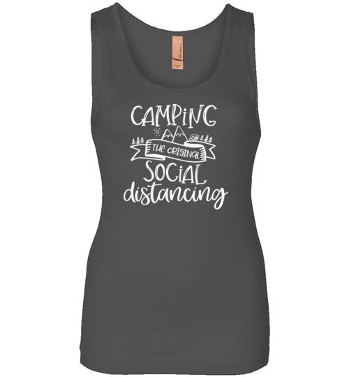 Camping the Original Social Distancing Tank Top