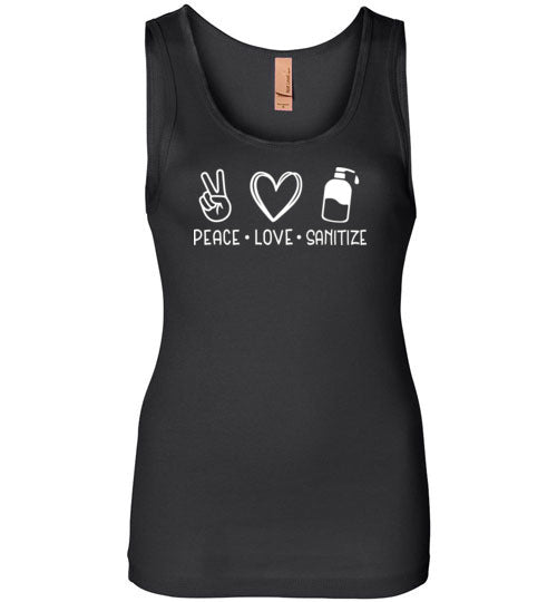 Peace Love Sanitize Tank Top
